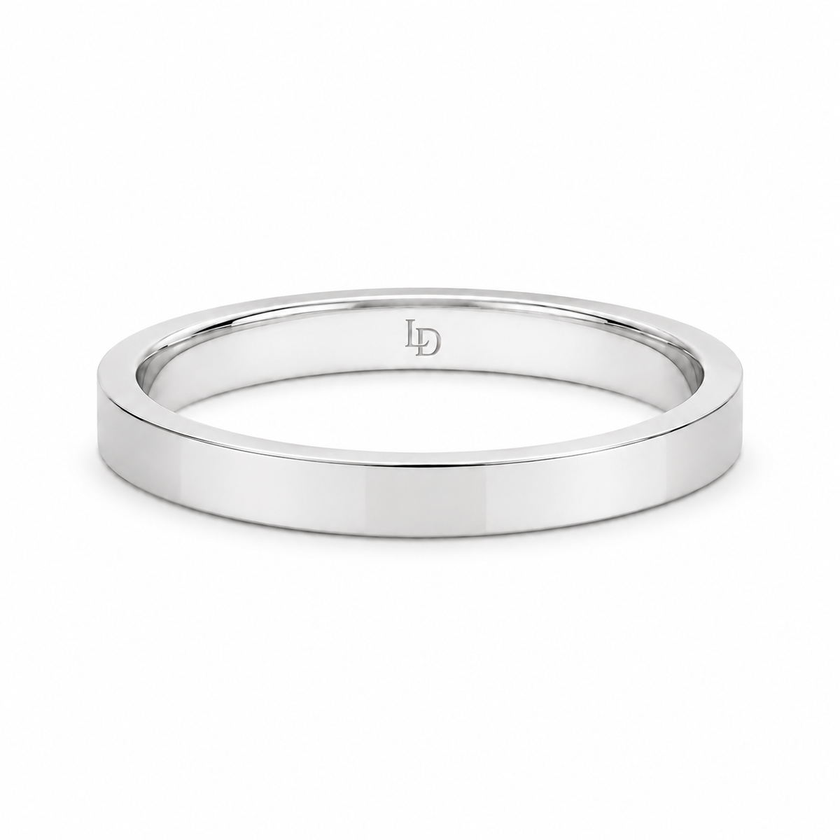 Traditional Flat Wedding Band
