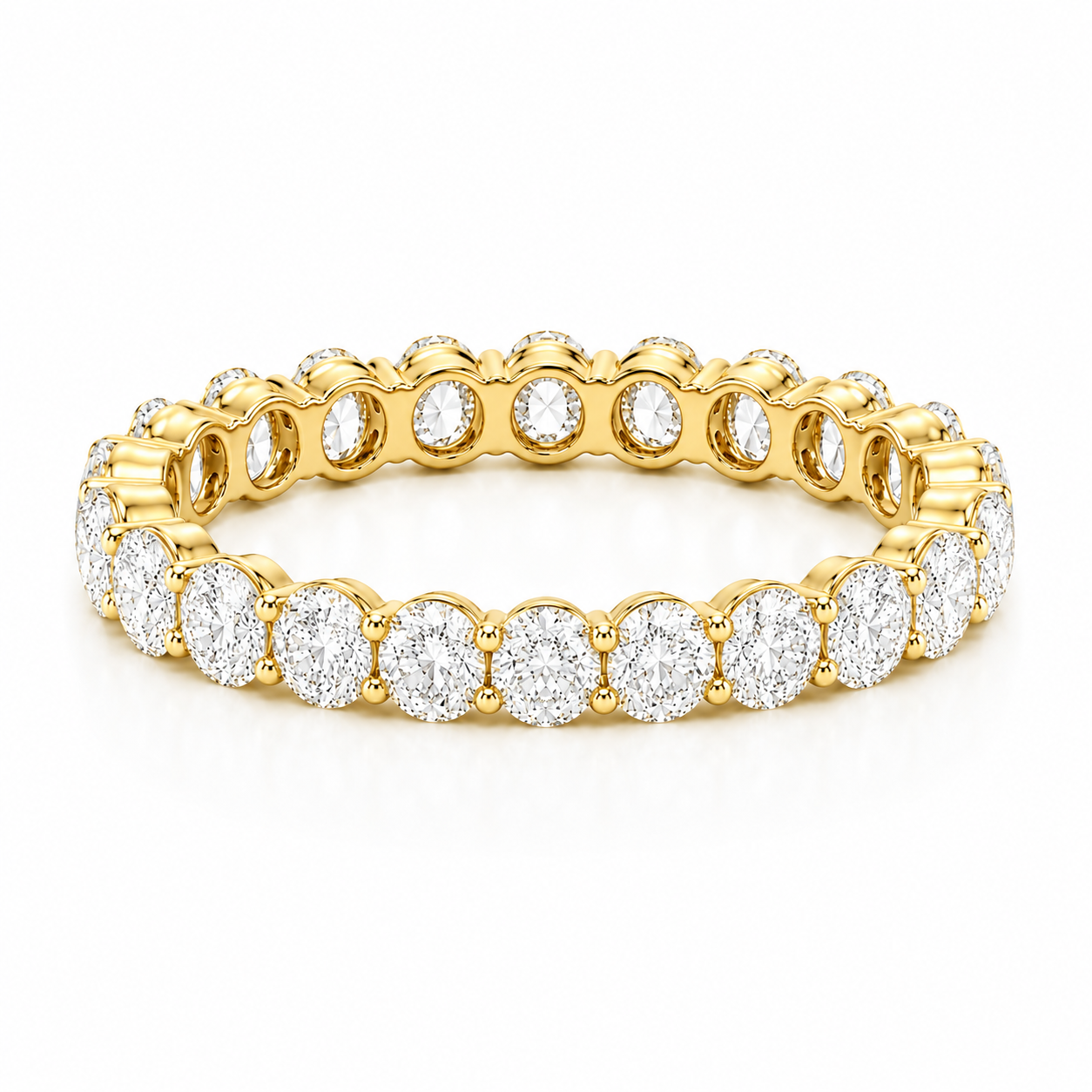 Round Diamond Eternity Ring