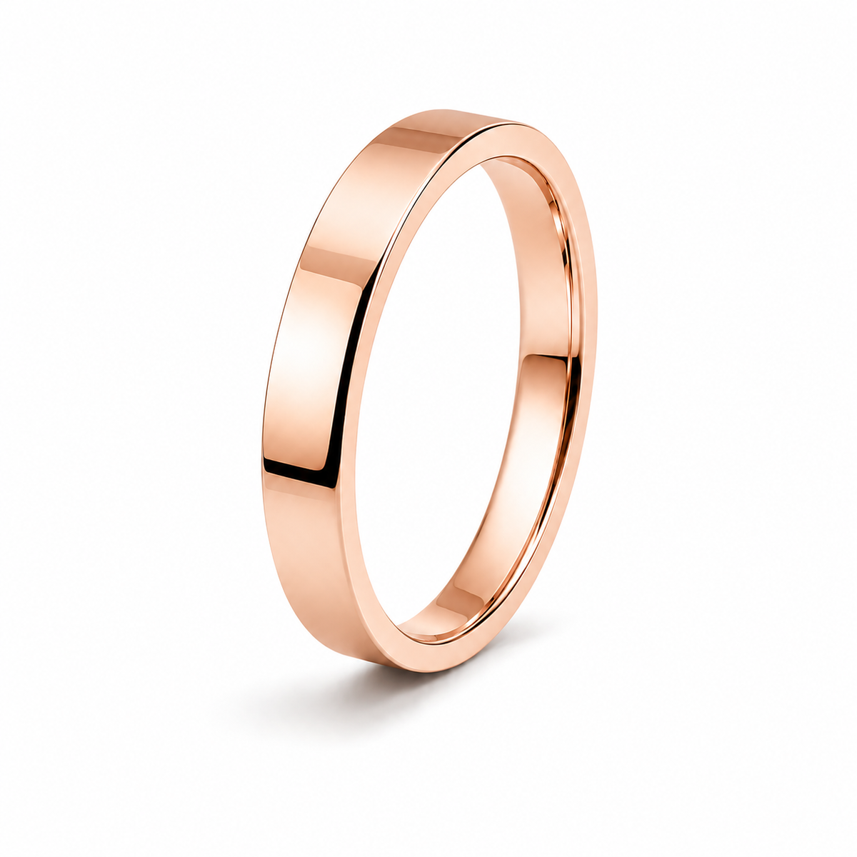 Traditional Flat Wedding Band