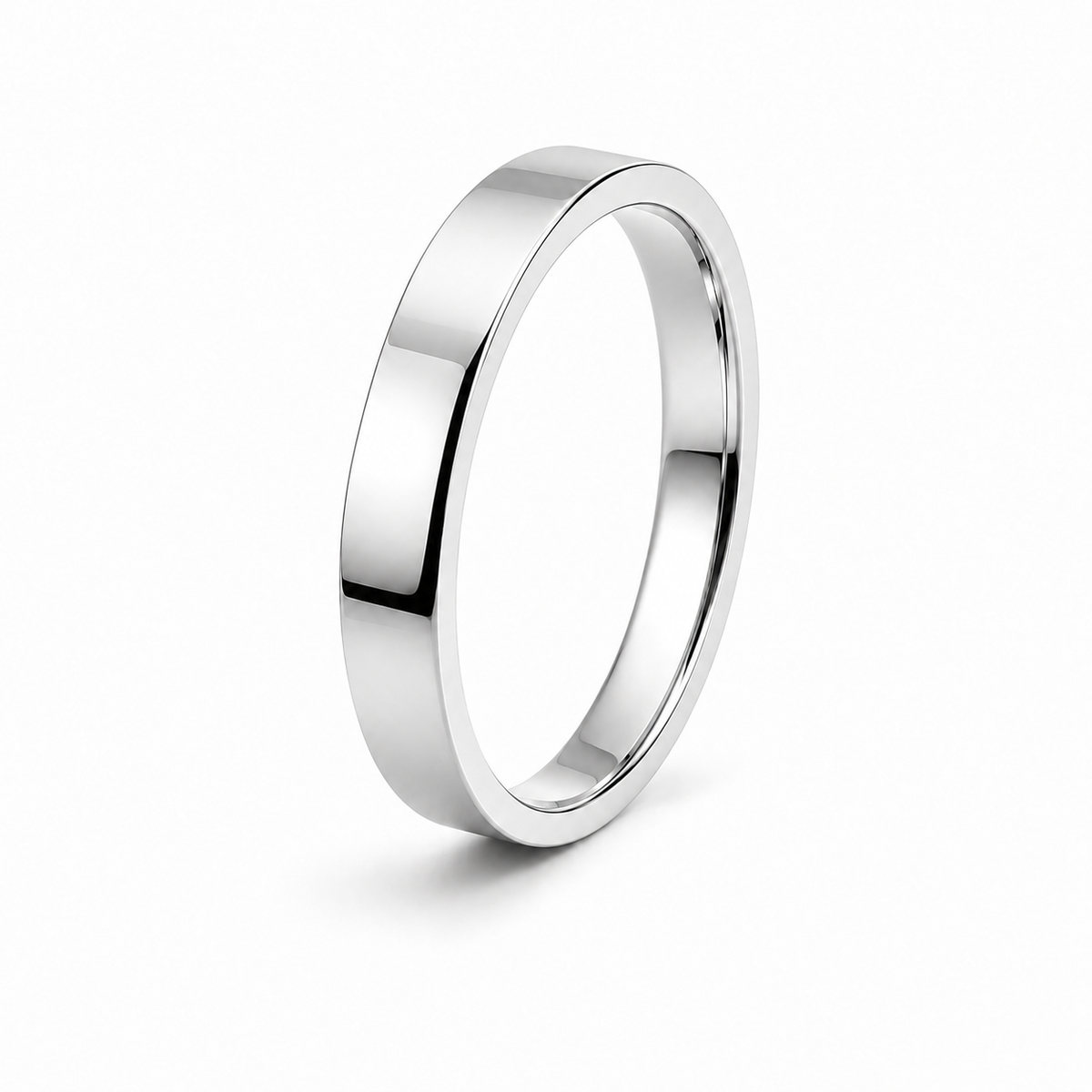 Traditional Flat Wedding Band