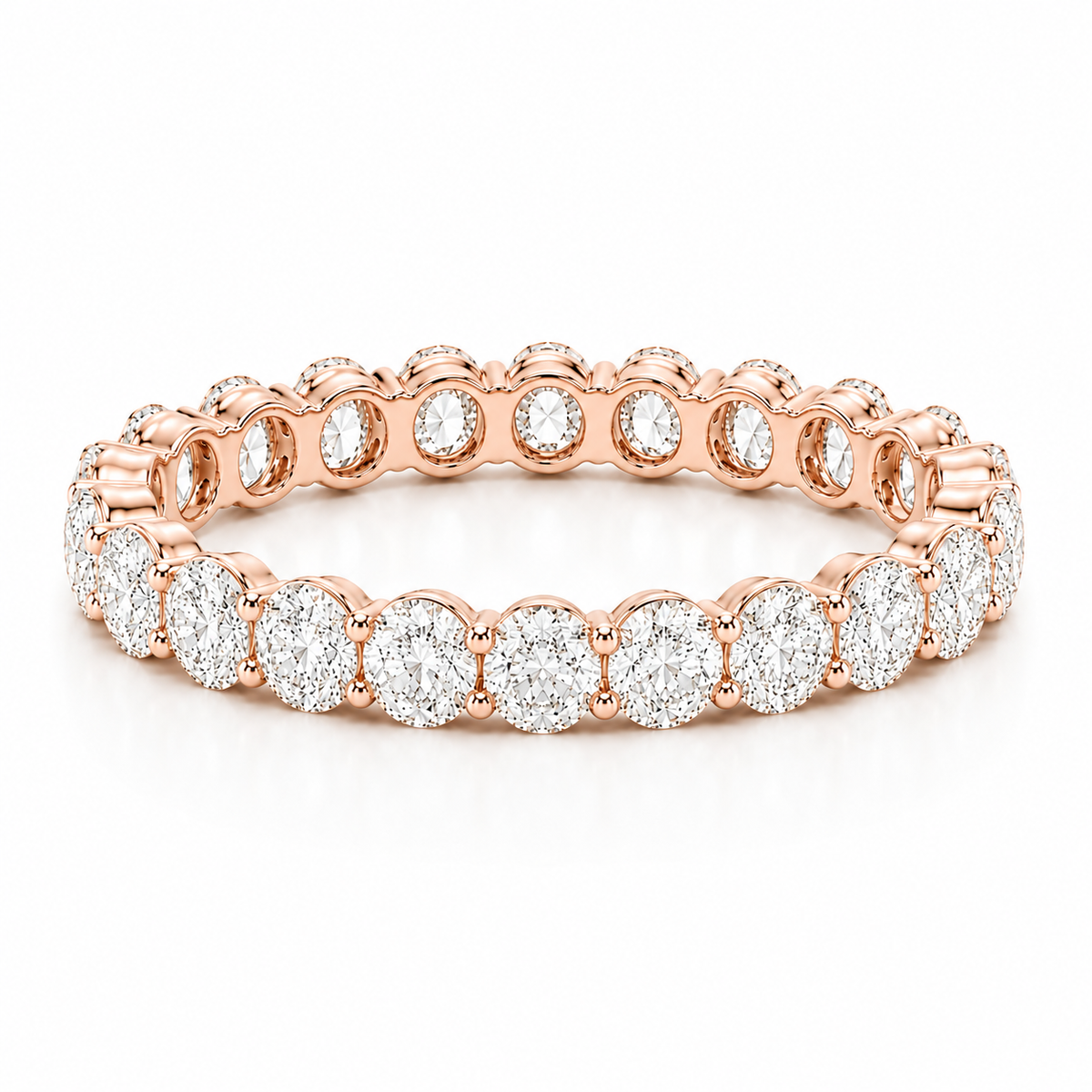 Round Diamond Eternity Ring