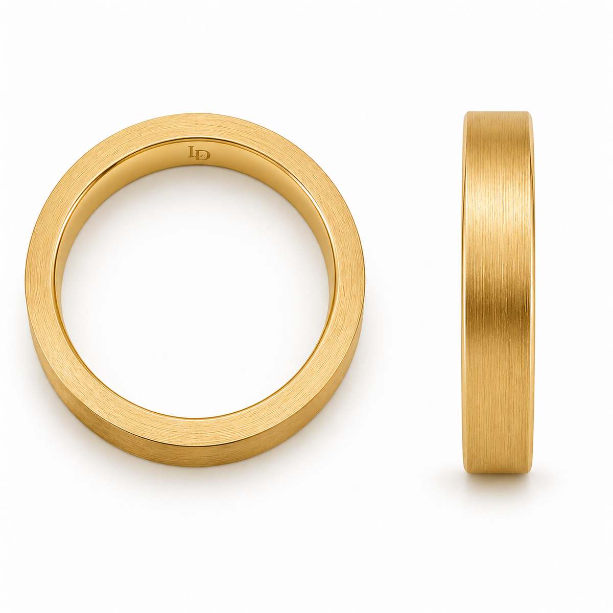 Brushed Flat Classic Band
