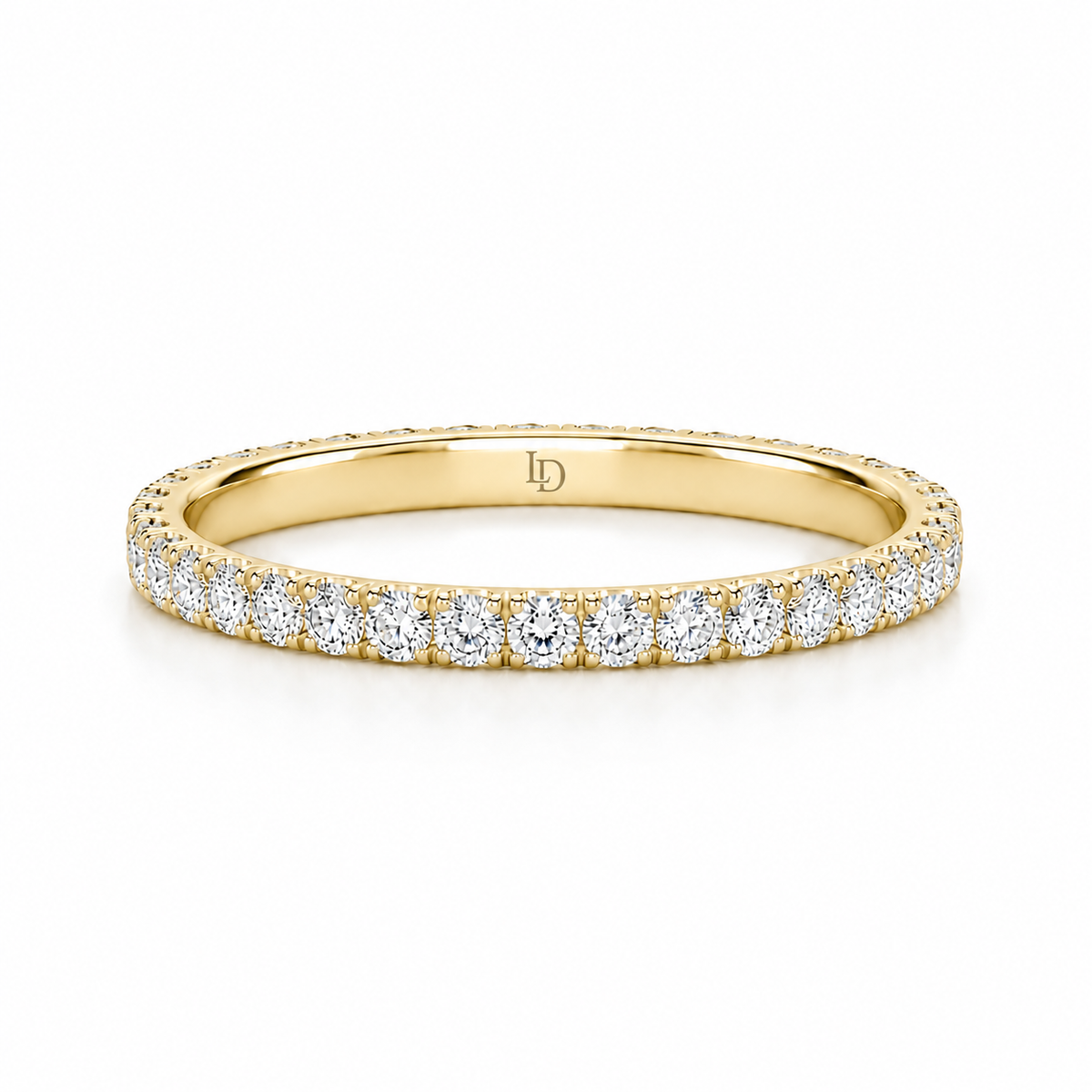 Round Diamond Eternity Band