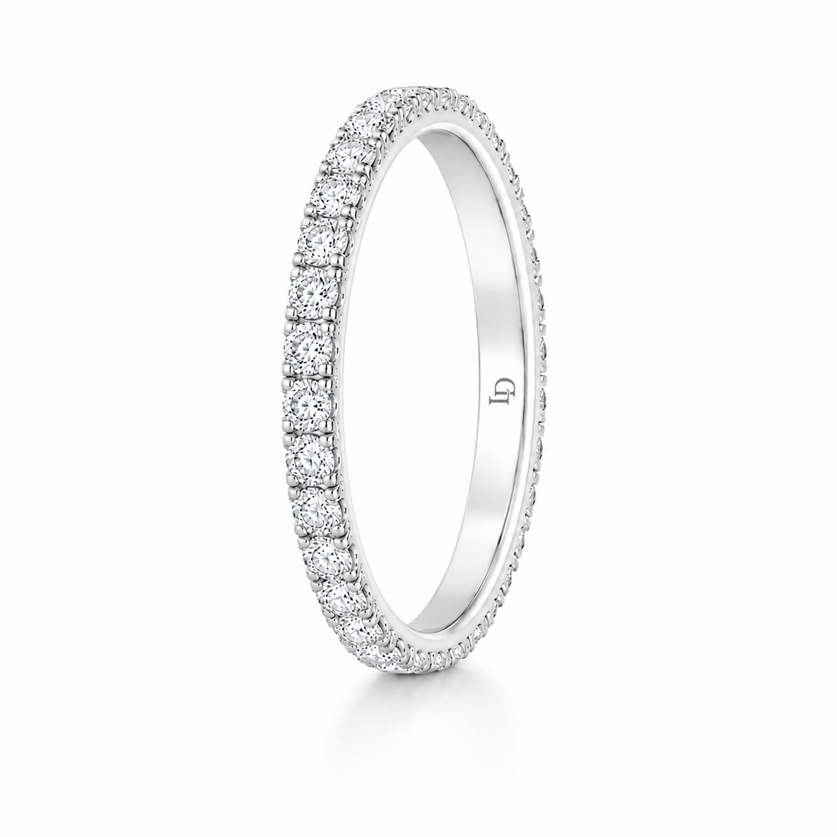 Round Diamond Eternity Band