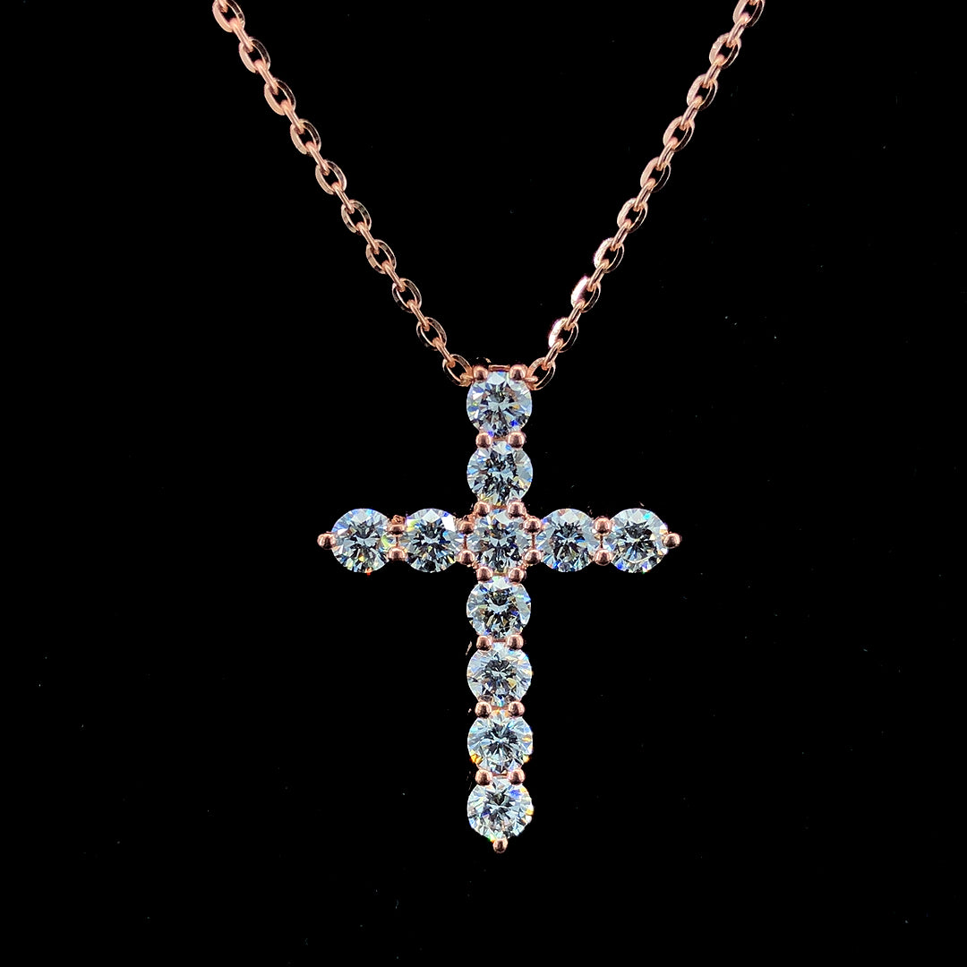Signature Cross Lab Diamond Pendant