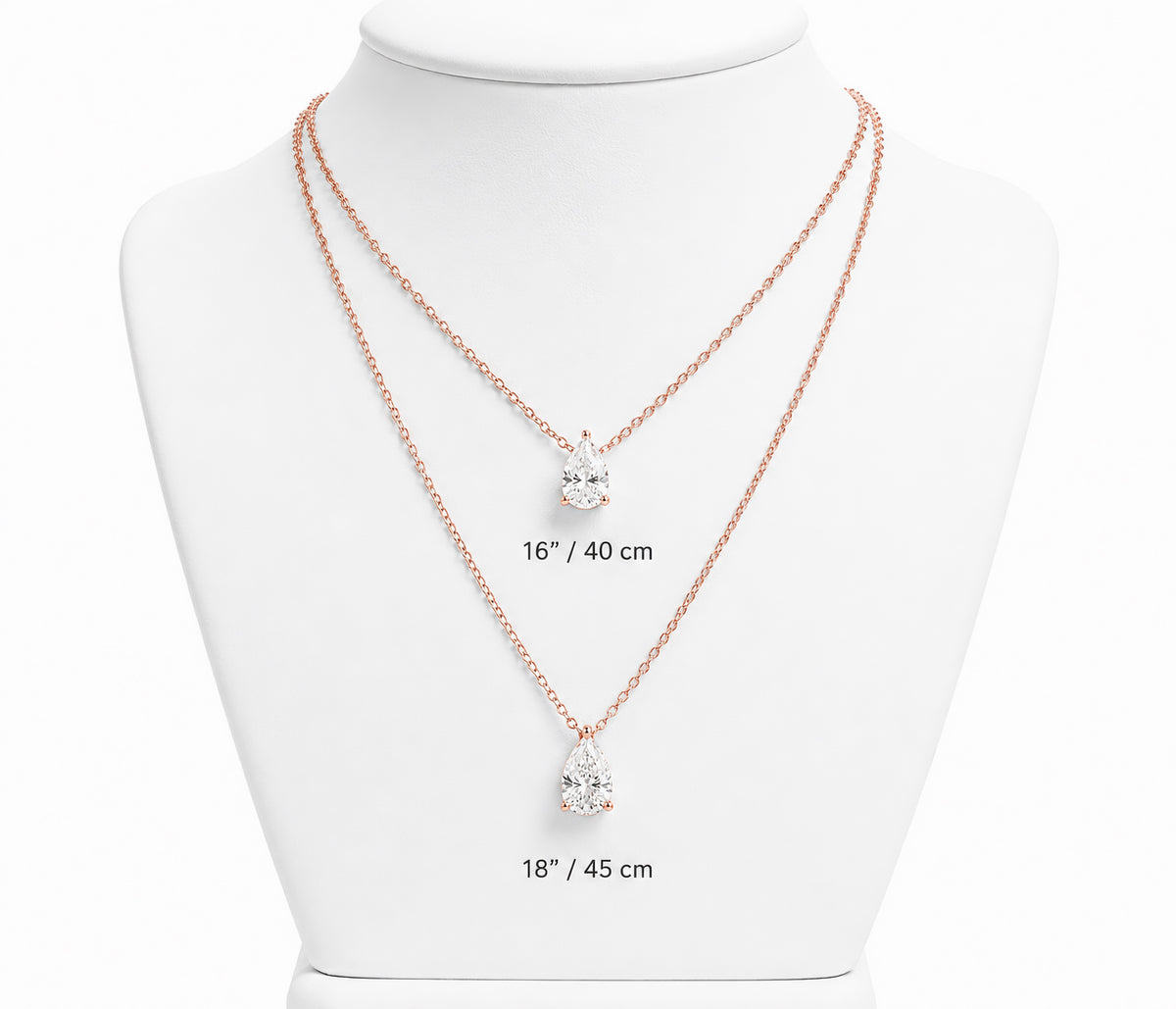 Signature Pear Lab Diamond Pendant