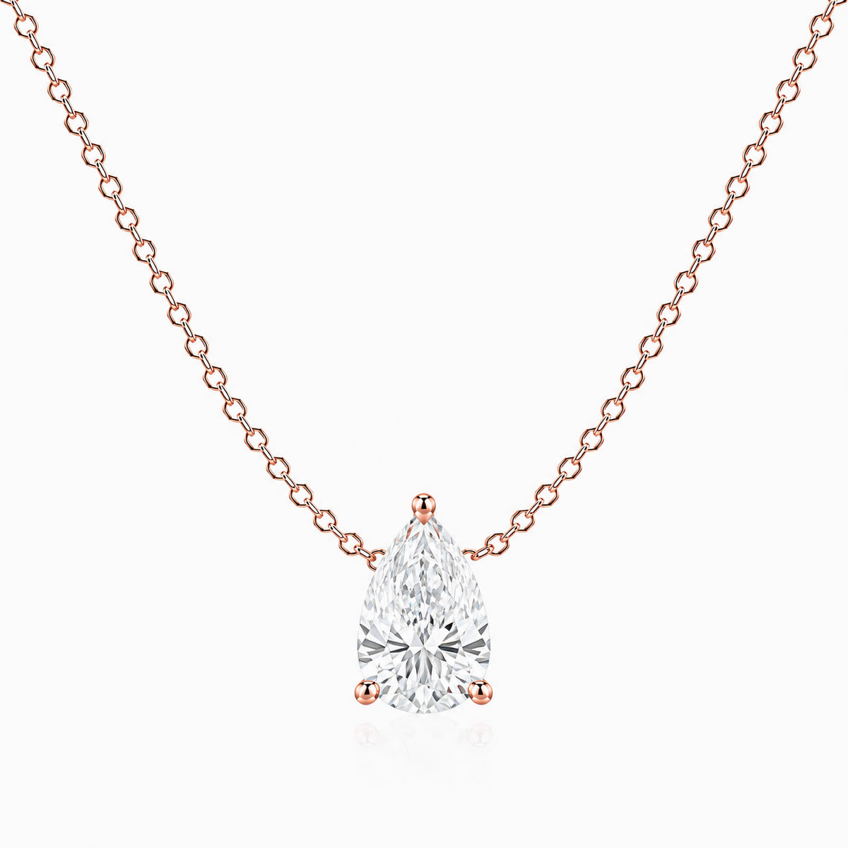 Signature Pear Lab Diamond Pendant