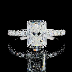 Radiant Cut Diamond Engagement Ring